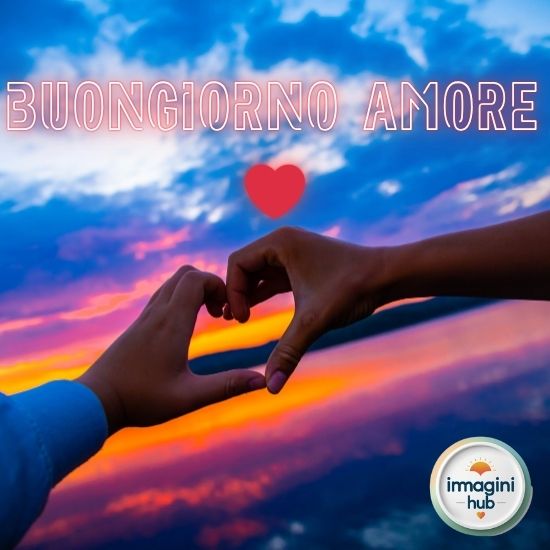 Buongiorno amore - un'immagine che evoca dolcezza e affetto.