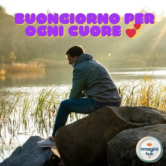 Buongiorno con messaggio positivo per ogni cura e attenzione nella vita quotidiana.